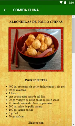 Comida China screenshot 5