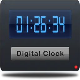 Digital World Clock Widget icon