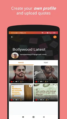 Quote of Love, Life and Bollywood & Quotes Creater screenshot 8