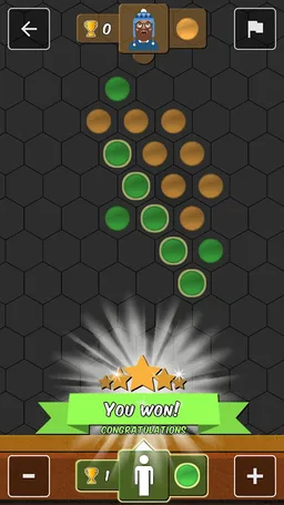 Five in a Row Hexagon screenshot 1