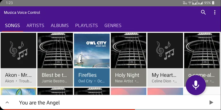 Musica Voice Control Player screenshot 4