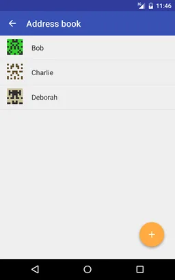 Bote: Private Email on I2P screenshot 13