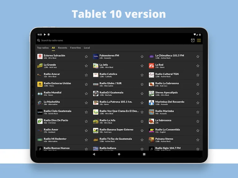 Radio Guatemala FM online screenshot 3
