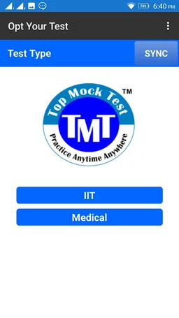 IIT JEE & NEET Top Mock Test screenshot 9