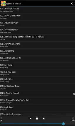 Top Hits of The 70's screenshot 1