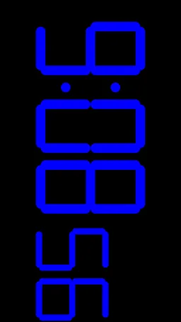 Digital Clock Seconds screenshot 5