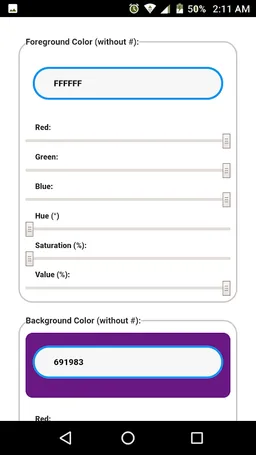 Color Contrast Checker Tool screenshot 11