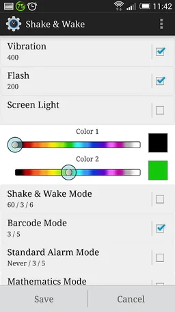 Shake & Wake Alarm Clock Free screenshot 6