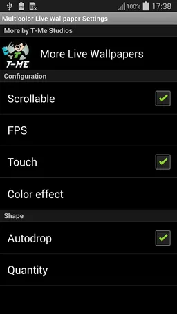 Multicolor Live Wallpaper screenshot 9