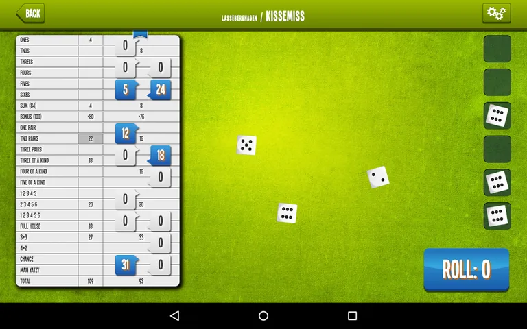 Yatzy Online screenshot 5