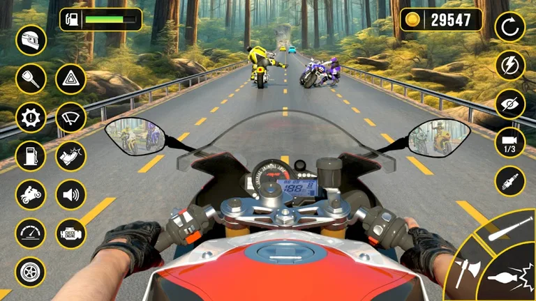 Asphalt Rider Moto Attack Race screenshot 3