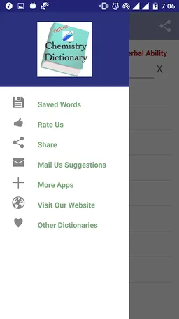 Offline Chemistry Dictionary screenshot 3