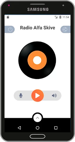 Radio Alfa Skive App Danmark screenshot 4