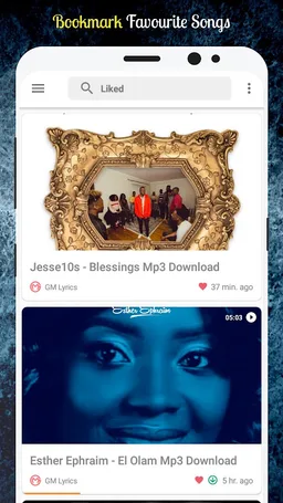 GM Lyrics Mobile - Download Gospel Songs screenshot 3