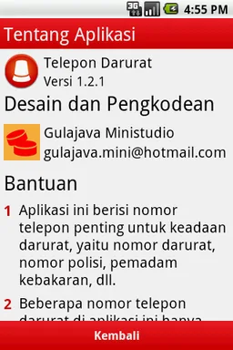 Telepon Darurat screenshot 4