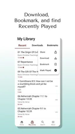 Bible Study with Zac Poonen screenshot 6