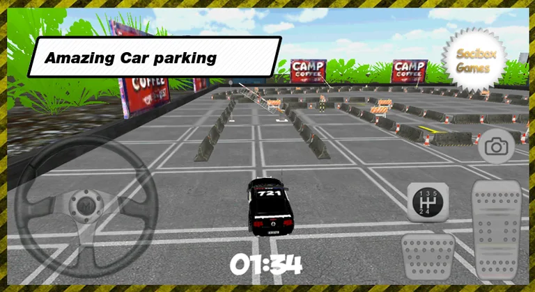 Extreme Police Car Parking screenshot 9