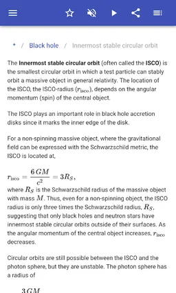General relativity screenshot 6