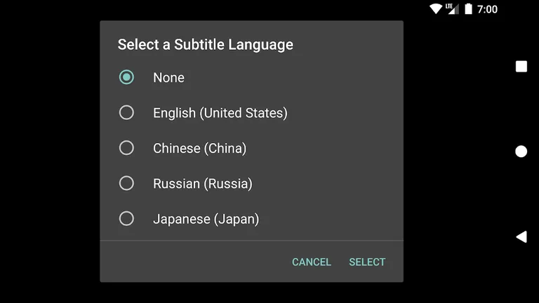 Swank Media Player screenshot 2