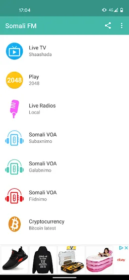 Somali FM screenshot 2