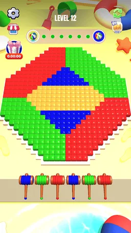 Block Sort: Logic Hammer screenshot 3