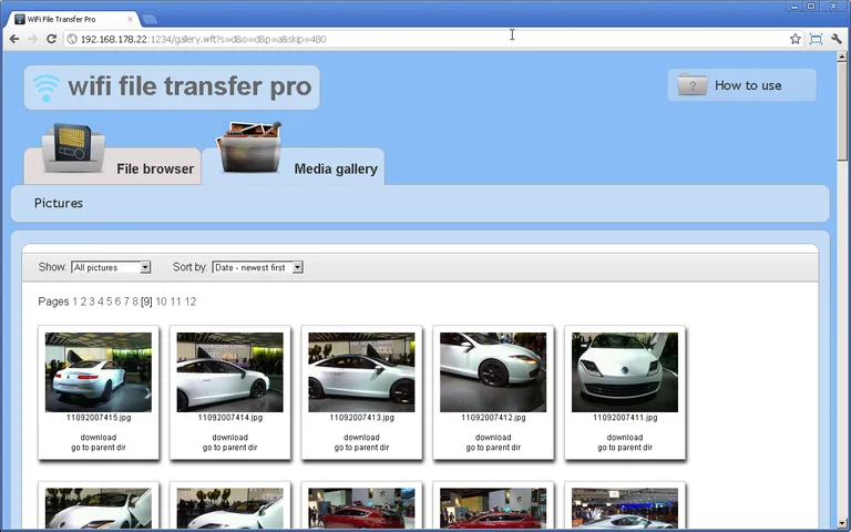 WiFi File Transfer Pro screenshot 2