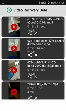 Video Recovery screenshot 2