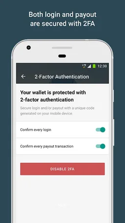 Decent wallet - buy DCT coin screenshot 1
