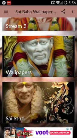 Sai Baba Wallpapers and Radio screenshot 4