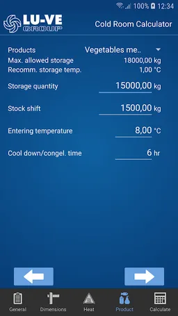 Cold Room Calculator screenshot 3