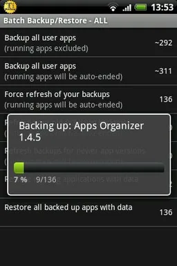 Titanium Backup ★ root needed screenshot 1