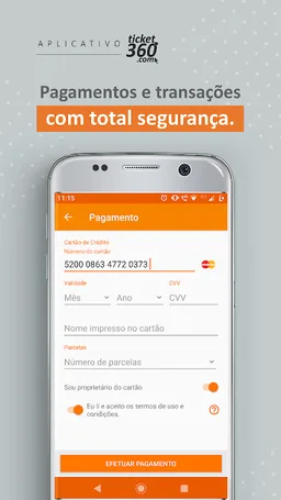 Ticket360 Ingressos + Eventos screenshot 6