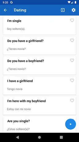 Learn Spanish Phrasebook Pro screenshot 1