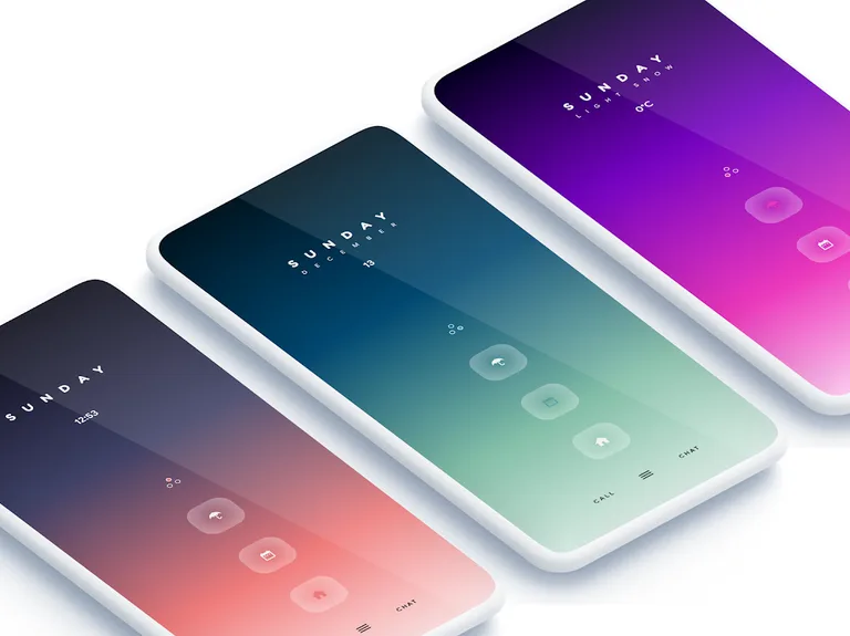 Betwix theme for KLWP screenshot 4