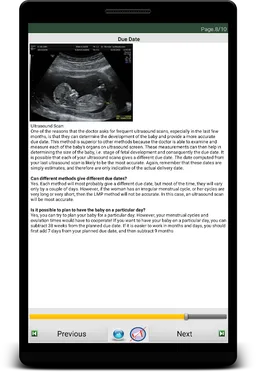 Pregnancy eBook screenshot 1