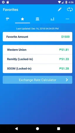 Philippines Peso Exchange Rate screenshot 2
