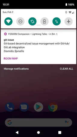FOSDEM Companion screenshot 8