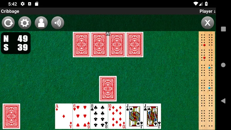 Cribbage screenshot 1