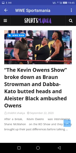 WWE Sportsmania screenshot 2