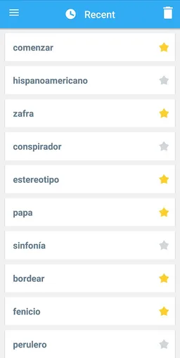 VOX Spanish Language Thesaurus screenshot 8