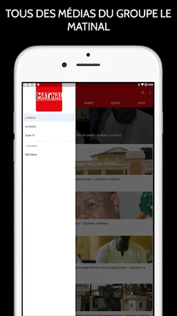 LE MATINAL :Actualité au Bénin screenshot 7