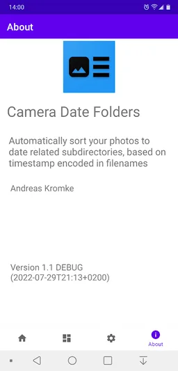 Camera Date Folders screenshot 7