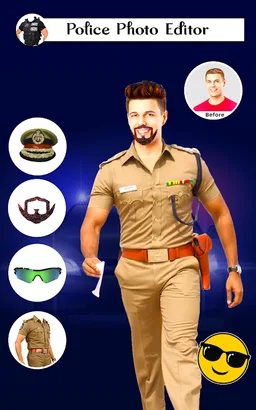 Policer - Men Women Police pho screenshot 3