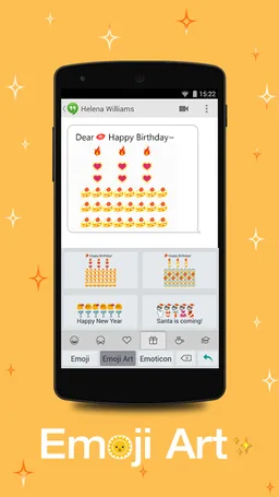 TouchPal Emoji - Color Smiley screenshot 2