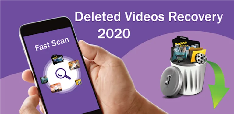 Disk video recovery: Trash bin & video backup cover image