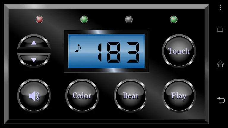 Digital metronome screenshot 1