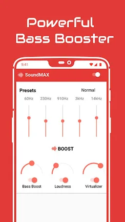 SoundMax Equalizer & Bass Boos screenshot 1