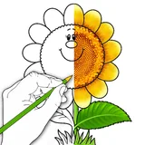 Coloring Book - Tap and Paint pages icon
