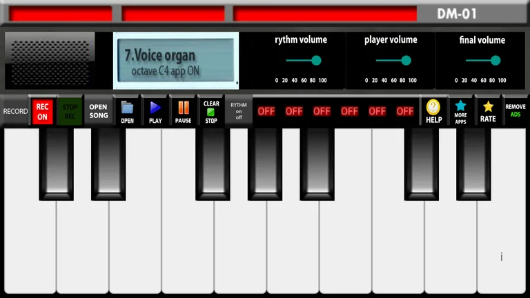 Electronic organ screenshot 6