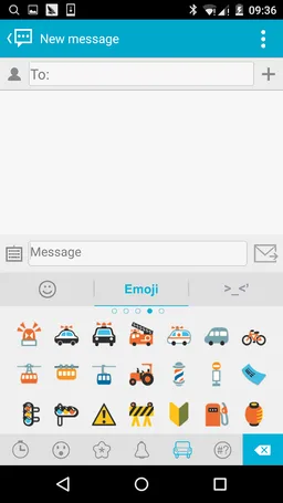 Handcent Emoji screenshot 1